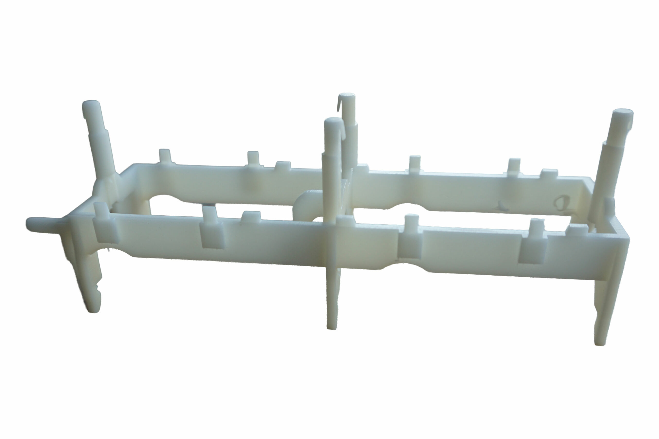 Pièce en stéréolithographie en résine époxy, finition type ABS